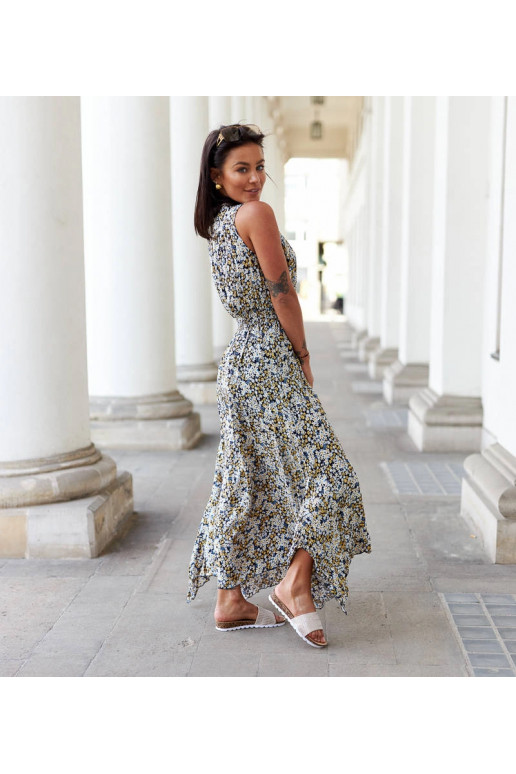 Meresinine lilleline kleit Napolitano