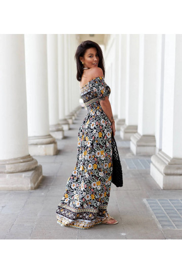 Must mustriga Delfino kleit 2