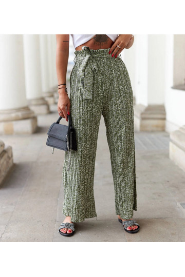 Rohelised plisseeritud...