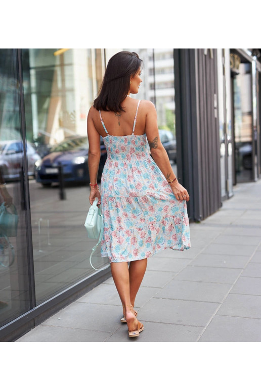 Leopoldi sinine lilleline minikleit