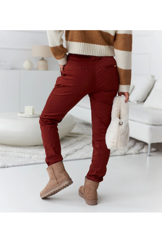 Rodrigues naiste punased elastsed püksid Rodrigues naiste punased elastsed püksid