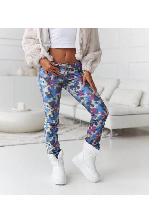 Morningview värvilised täpilised püksid Morningview värvilised täpilised püksid