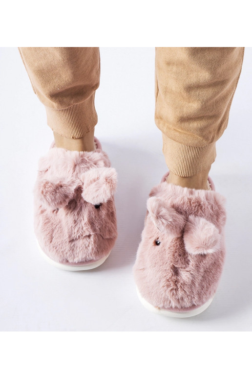 Roosad soojad kõrvadega sussid Daniele Roosad soojad kõrvadega sussid Daniele