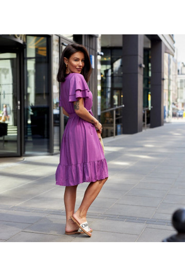 Lorinka Purple Ruched... 2