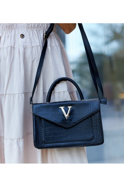 Barsa krokodillimustriga õlakott