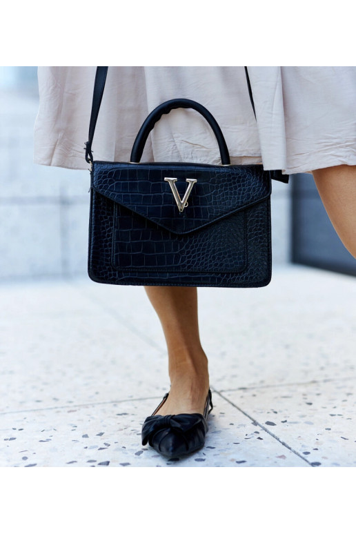 Barsa krokodillimustriga õlakott