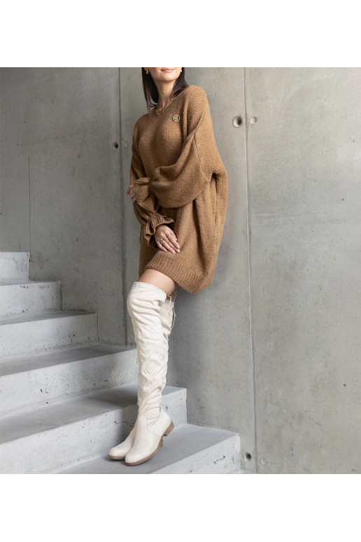 Najeta pruun pikk, ülemõõduline...