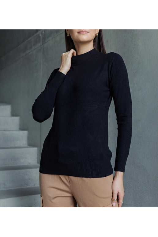 Must klassikaline Essana avara sviiter