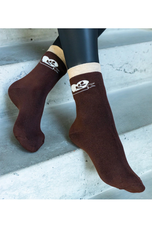 Pruunid soojad sokid Sella Pruunid soojad sokid Sella