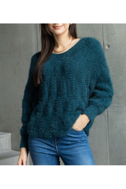 Neveri tumeroheline V-kaelusega kampsun Neveri tumeroheline V-kaelusega kampsun