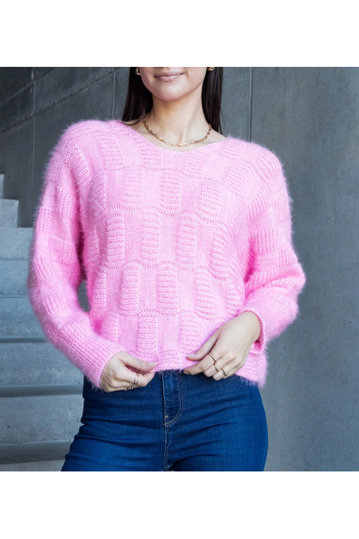 Neveri Roosa V-kaelusega kampsun Neveri Roosa V-kaelusega kampsun