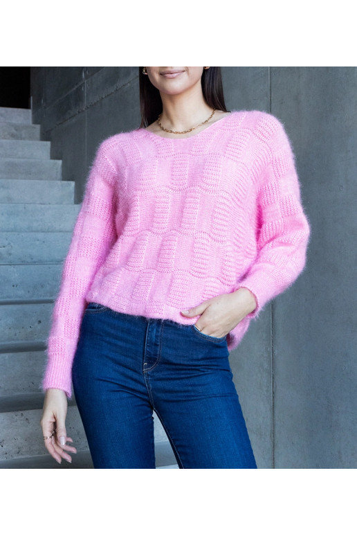 Neveri Roosa V-kaelusega kampsun Neveri Roosa V-kaelusega kampsun