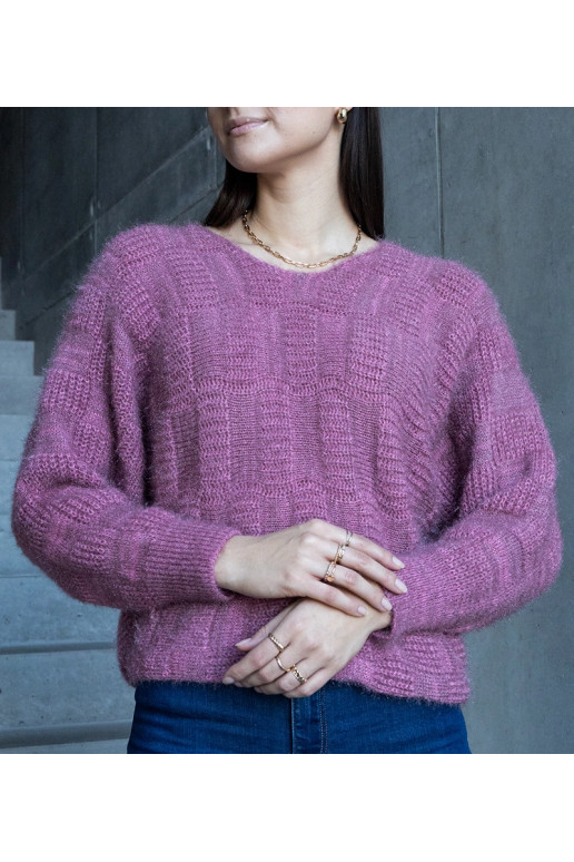 Neveri Roosa V-kaelusega kampsun Neveri Roosa V-kaelusega kampsun