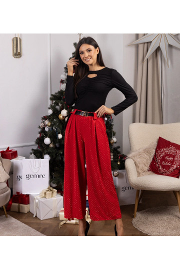 Punased vabad püksid, mis... 2