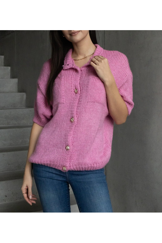 Pehme tumeroosa lühikeste varrukatega... Pehme tumeroosa lühikeste varrukatega...