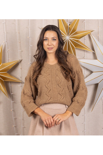 Pehme pruun pikkade...