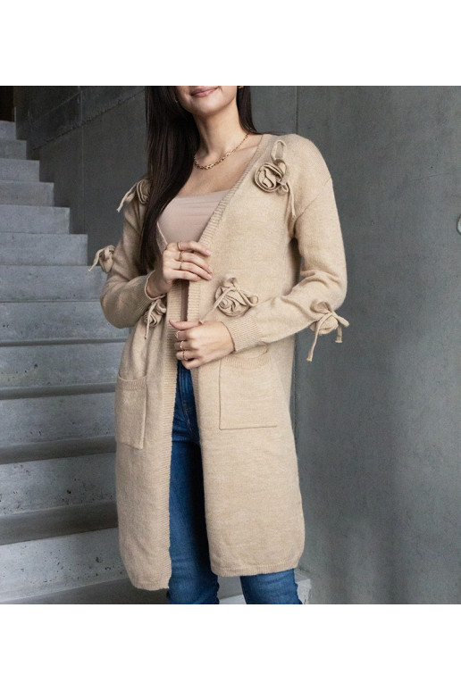 Pikk beež kardigan Lira Pikk beež kardigan Lira