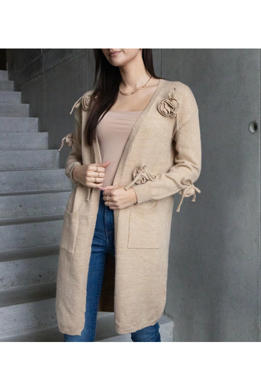 Pikk beež kardigan Lira Pikk beež kardigan Lira