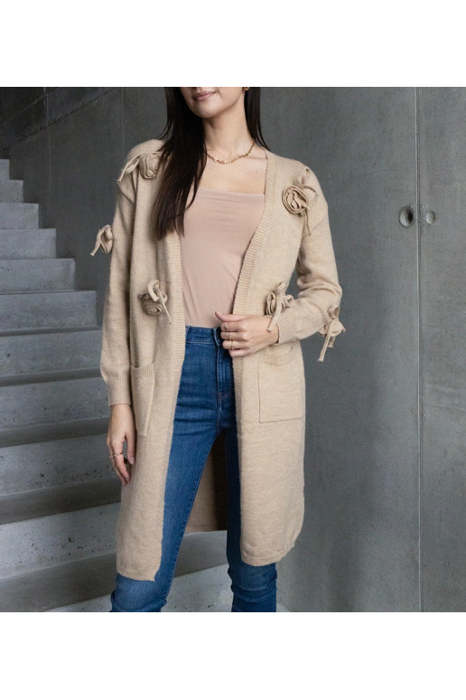 Pikk beež kardigan Lira Pikk beež kardigan Lira