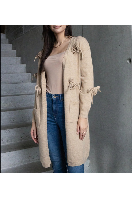 Pikk beež kardigan Lira Pikk beež kardigan Lira