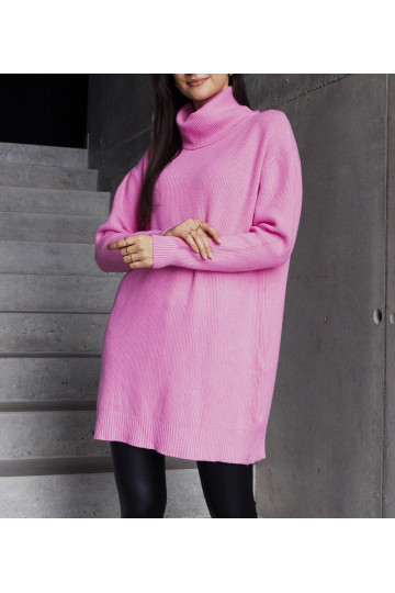 Pikk roosa pehme kaelusega... 2