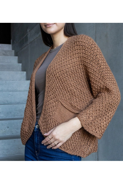 Tumebeež Nira mähisega kardigan Tumebeež Nira mähisega kardigan