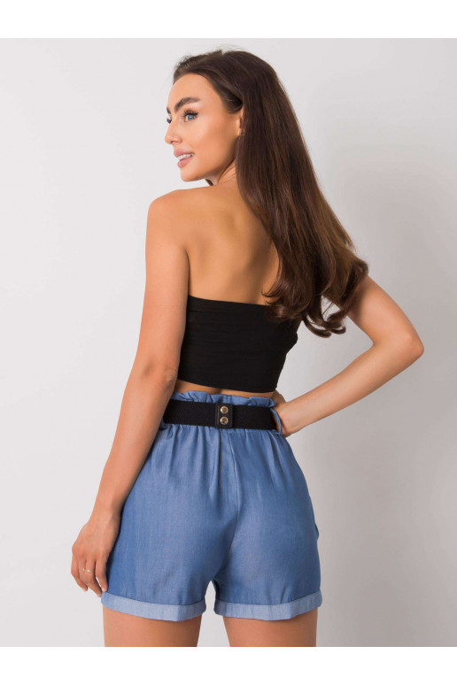 Sinised lühikesed püksid triibuga... Sinised lühikesed püksid triibuga...