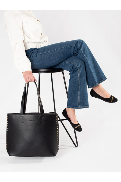   Käekott shopper neetidega