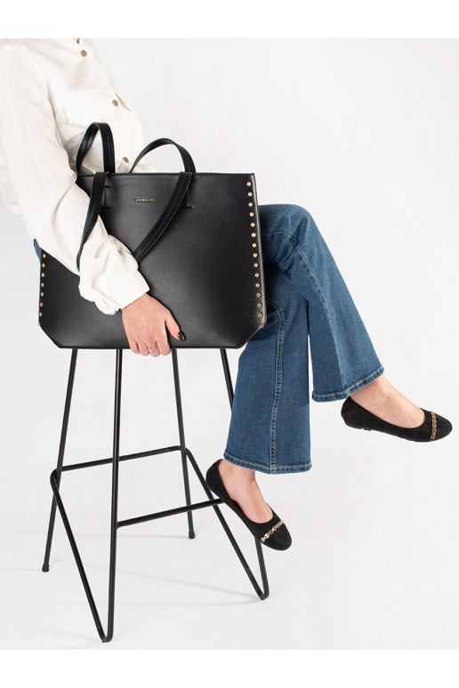   Käekott shopper neetidega