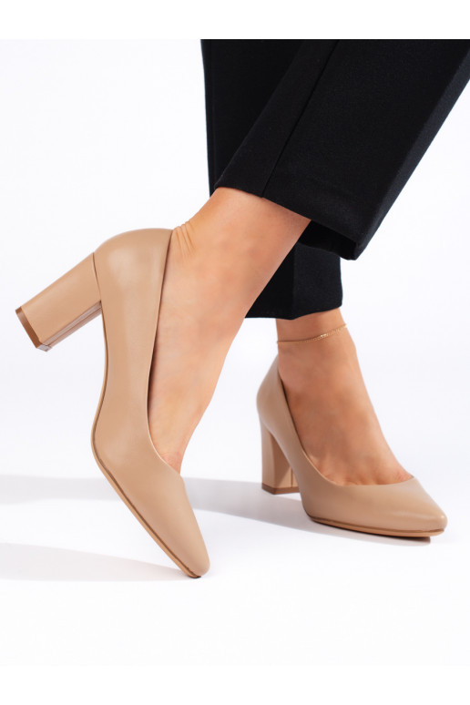 beeži värvi poolsaapad Sergio Leone