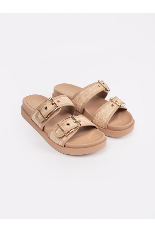 Lamedad sandaalid beežid 