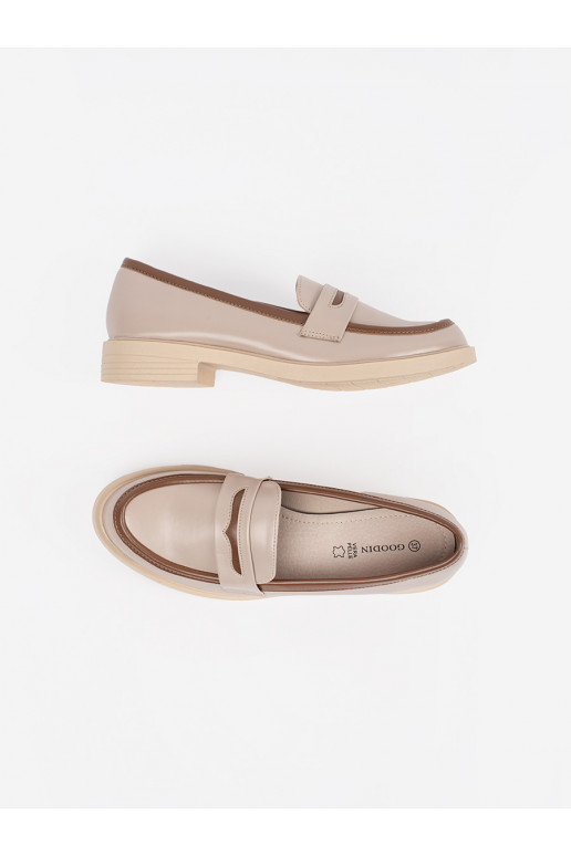 beeži värvi  naiste mokassiinid