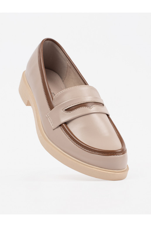 beeži värvi  naiste mokassiinid
