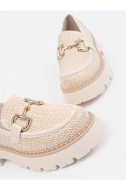 beeži värvi Naiste mokassiinid 