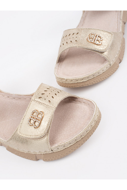 Kuldset värvi kingad  Kuldset värvi kingad