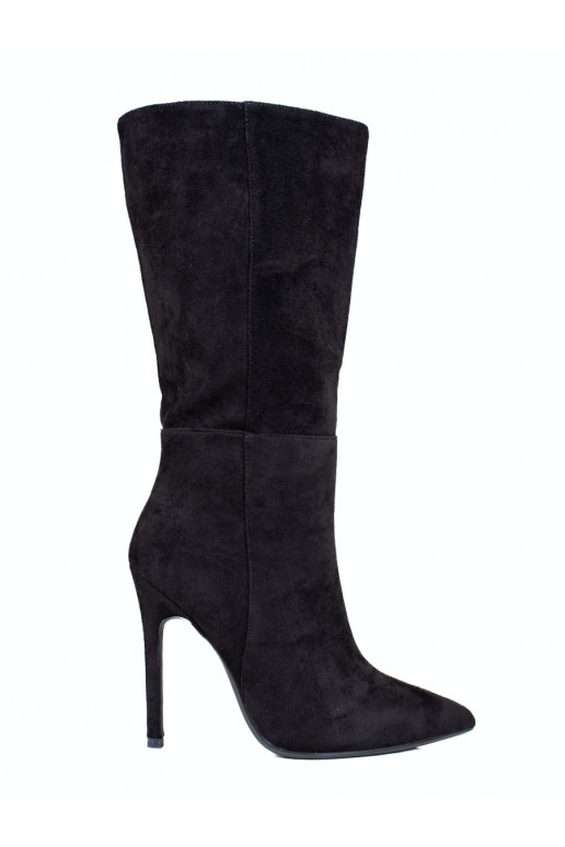 Pealiste pika säärega saapad kõrgel kontsal Msuud