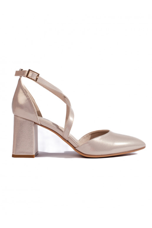 Kuldset värvi poolsaapad Sergio Leone