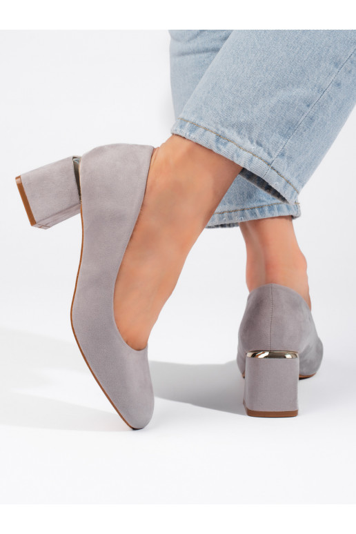 Halli värvi poolsaapad