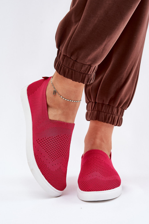 Naiste spordijalatsid Slip-on Big Star FF274A605 roosa