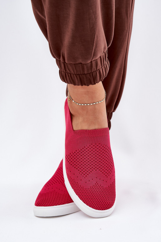 Naiste spordijalatsid Slip-on Big Star FF274A605 roosa