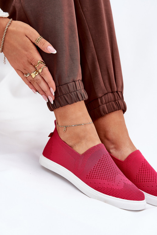 Naiste spordijalatsid Slip-on Big Star FF274A605 roosa