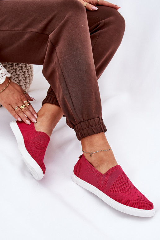 Naiste spordijalatsid Slip-on Big Star FF274A605 roosa