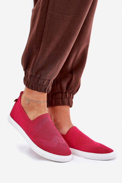 Naiste spordijalatsid Slip-on Big Star FF274A605 roosa