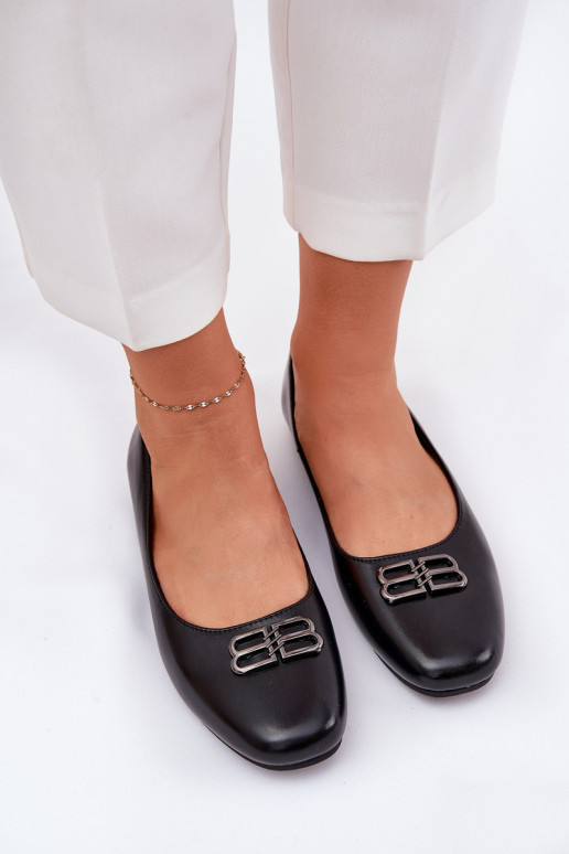 Elegantsed Baleriinad  kaunistustega Vinceza 62206 Must Elegantsed Baleriinad  kaunistustega Vinceza 62206 Must