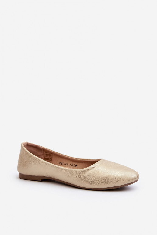 Baleriinad Kuldset värvi Stacee    Baleriinad Kuldset värvi Stacee