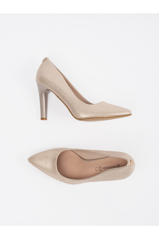 beeži värvi  poolsaapad 