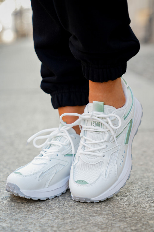 Noorte madalad sportlikud tossud kleepuvate kinnitustega valge värviga Dilan Noorte madalad sportlikud tossud kleepuvate kinnitustega valge värviga Dilan