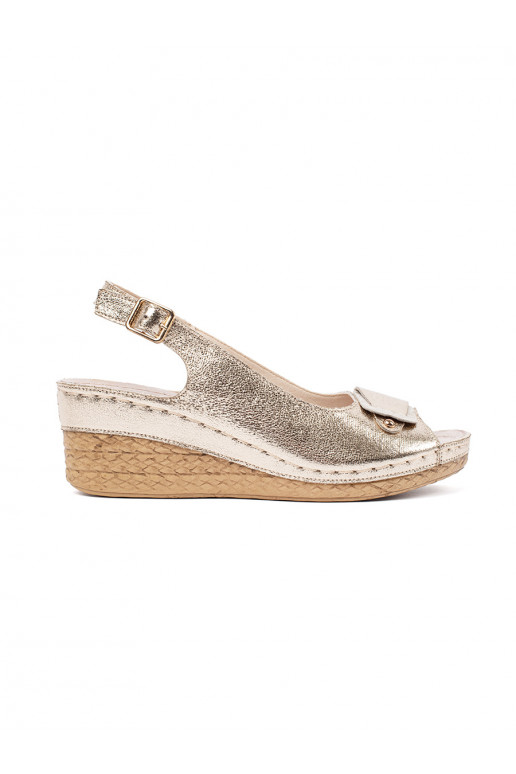 Kuldset värvi kingad  Kuldset värvi kingad