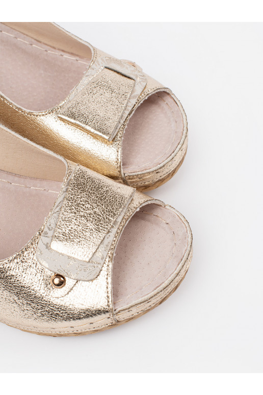 Kuldset värvi kingad  Kuldset värvi kingad