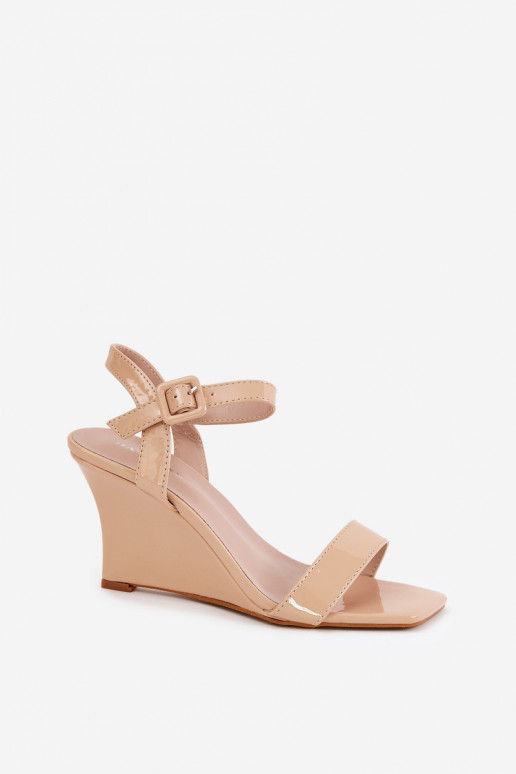Lakitud sandaalid  Nude Vliraya Lakitud sandaalid  Nude Vliraya